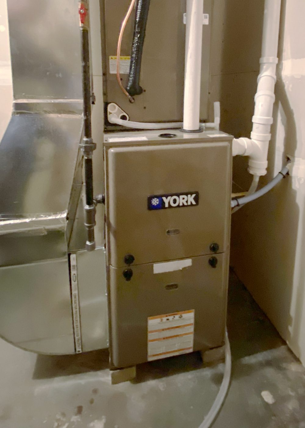 new home furnace installation